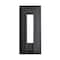Z-Lite Keaton Outdoor Wall, 1-Light, 5.5 In.W x 3 In.L x 12.5 In.H, Black/White 520S-BK-LED - alternate 5